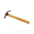 Bleached Wooden Handle Claw Hammer